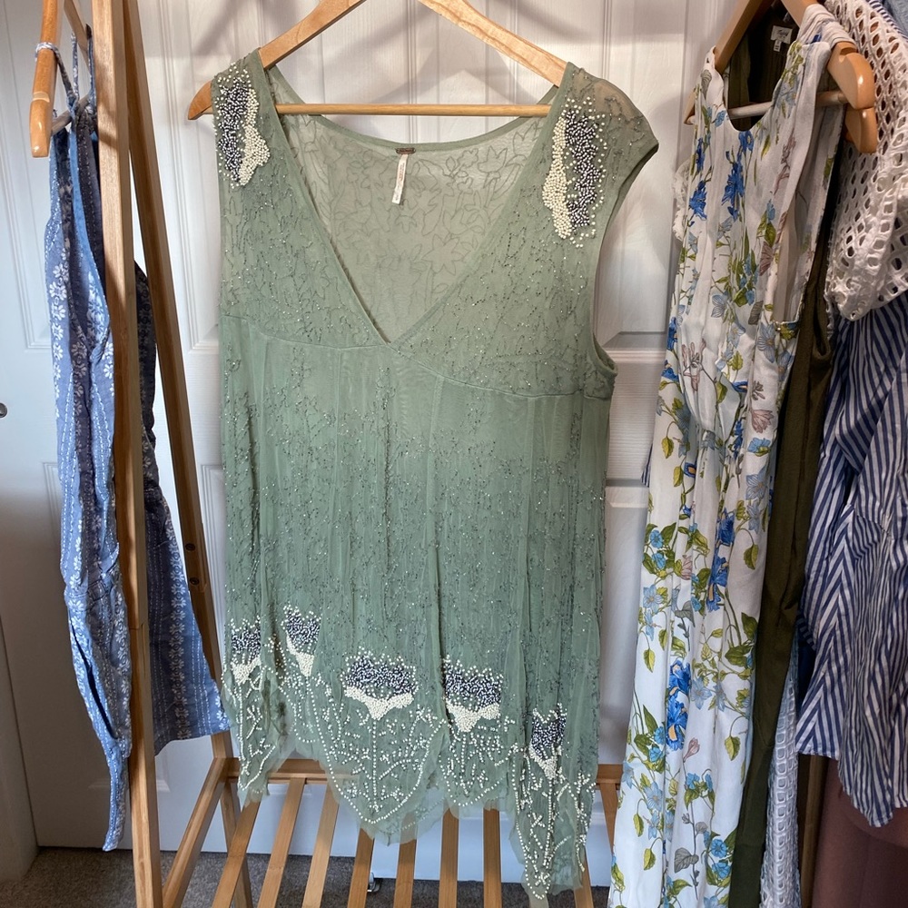 Free People Beaded Dress